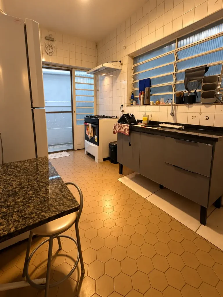 Foto de uma cozinha